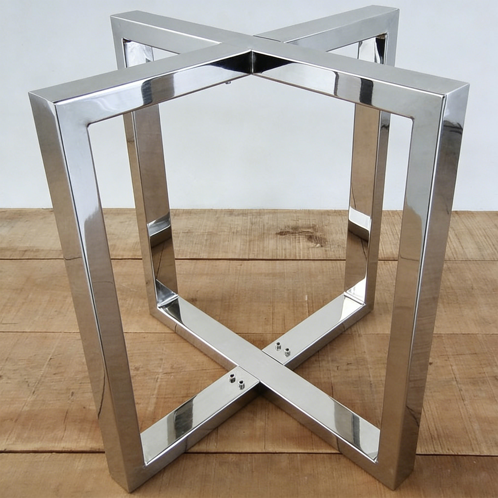 Spider Table Legs, Stainless Steel Table Base, Round Table Support, Cross Frame Table Base