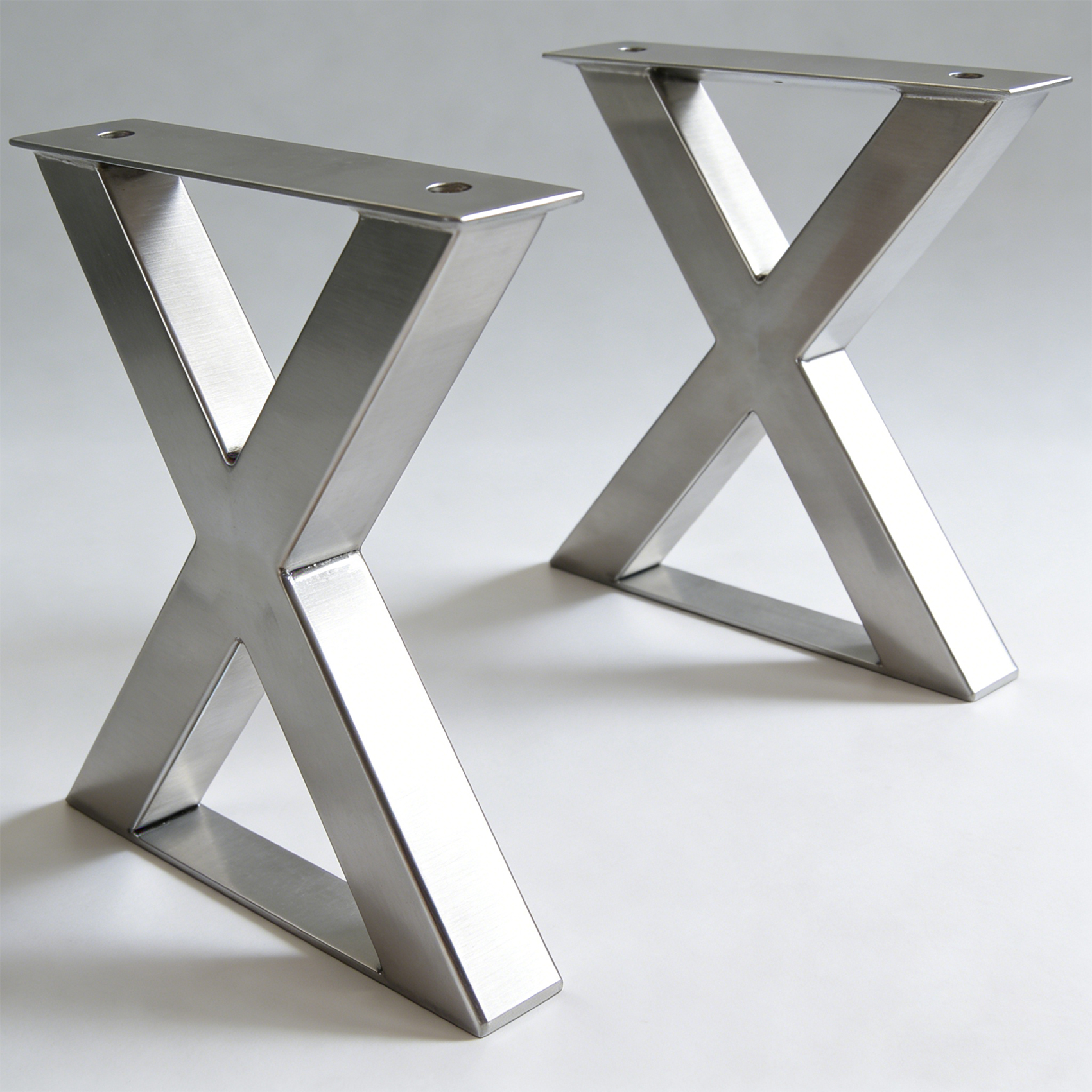 X-shaped Stainless Steel Table Legs