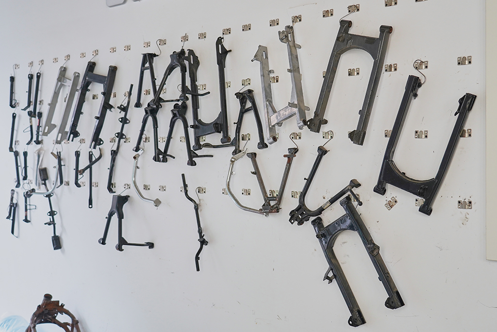 Motorcycle Frame components